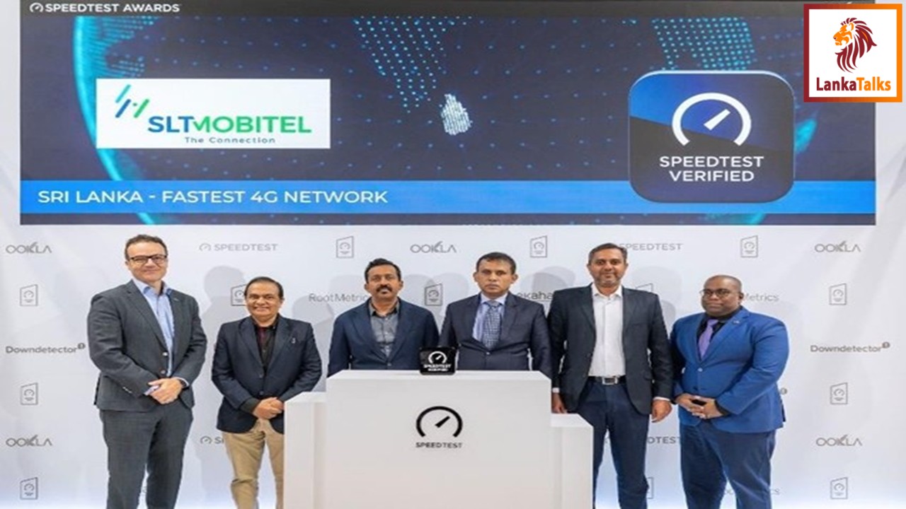 SLT-MOBITEL honoured as Sri Lanka's Fastest 4G Network at Mobile World Congress 2025