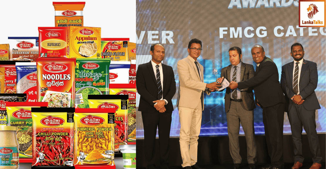 Iresha Food Products honoured at SLIM SME Development Awards