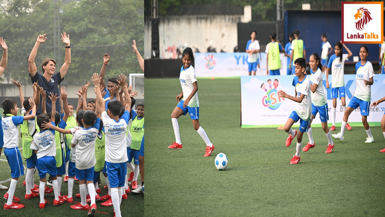 YKK and Real Madrid Foundation Reignite Kids Football Clinic in Sri Lanka to Empower Underprivileged Children