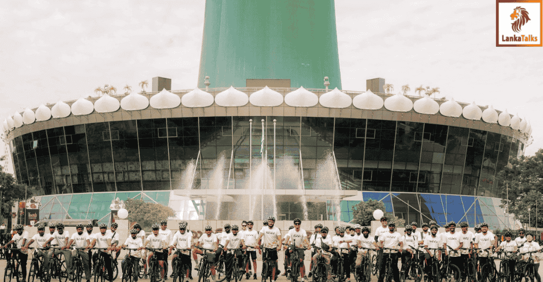 Team NKAR marks 45 years with charity cycling event in Colombo