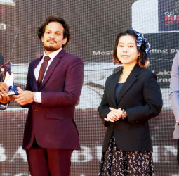 Kelum Lakmal Dissanayake of Miracle Pet Care honoured as Most Outstanding Pet Groomer