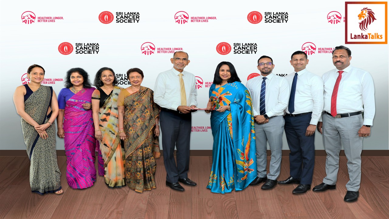 AIA Insurance renews partnership with Sri Lanka Cancer Society for 7th consecutive year ________________________________