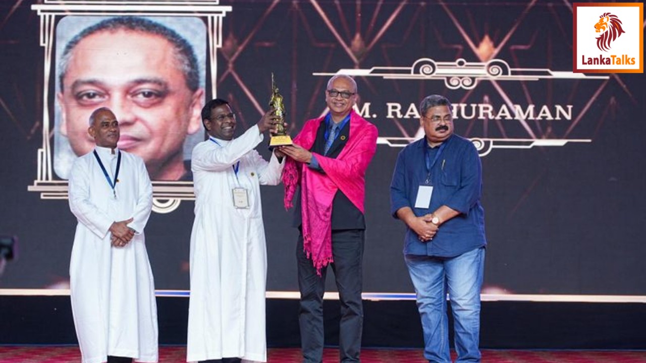 Loyola College Honours Indo-Lanka Chamber of Commerce & Industry President with Prestigious Global Excellence Award