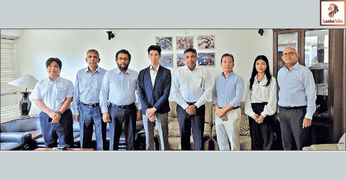 JETRO delegation calls on Colombo Dockyard