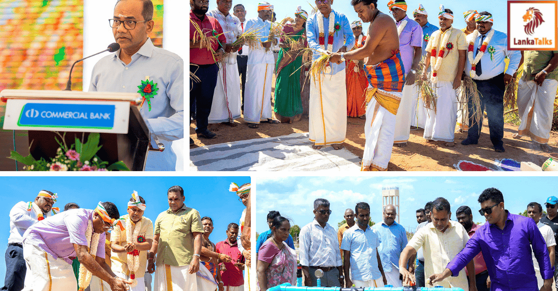 ComBank celebrates harvest success in Vavunathivu with Agri Modernisation Village programme