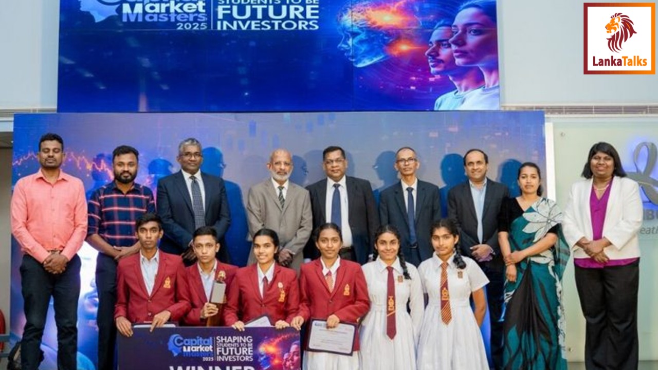 AM/Dehiaththakandiya National School Crowned Champions at the Capital Market Masters Quiz 2025