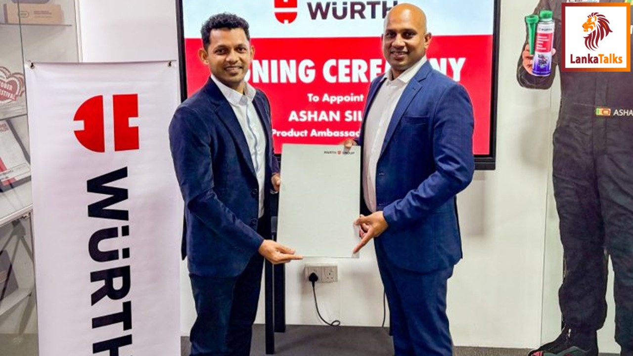 Würth Lanka Reaffirms Brand Partnership with Racing Icon Ashan Silva