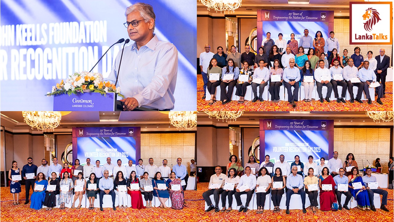 John Keells Foundation celebrates Volunteer Excellence at Annual Recognition Day