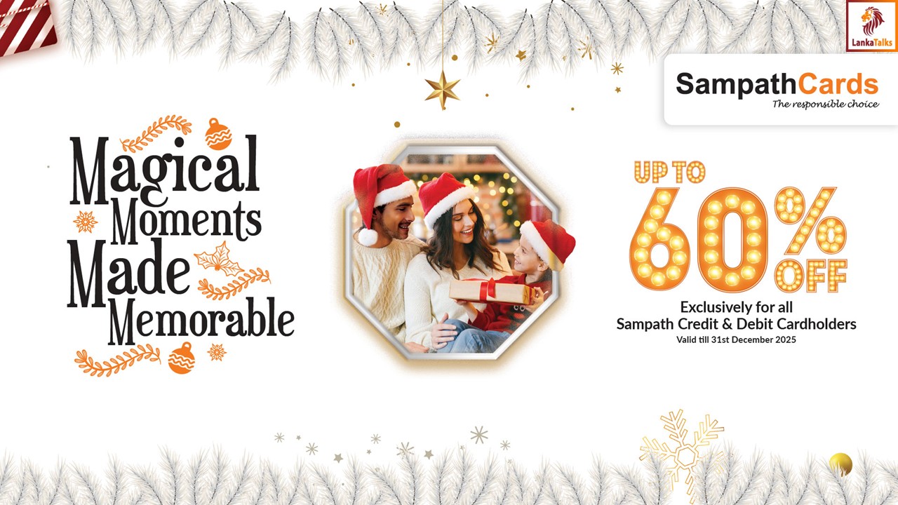 SampathCards Makes Magical Moments Memorable This Season with Exclusive Discounts Up to 60%
