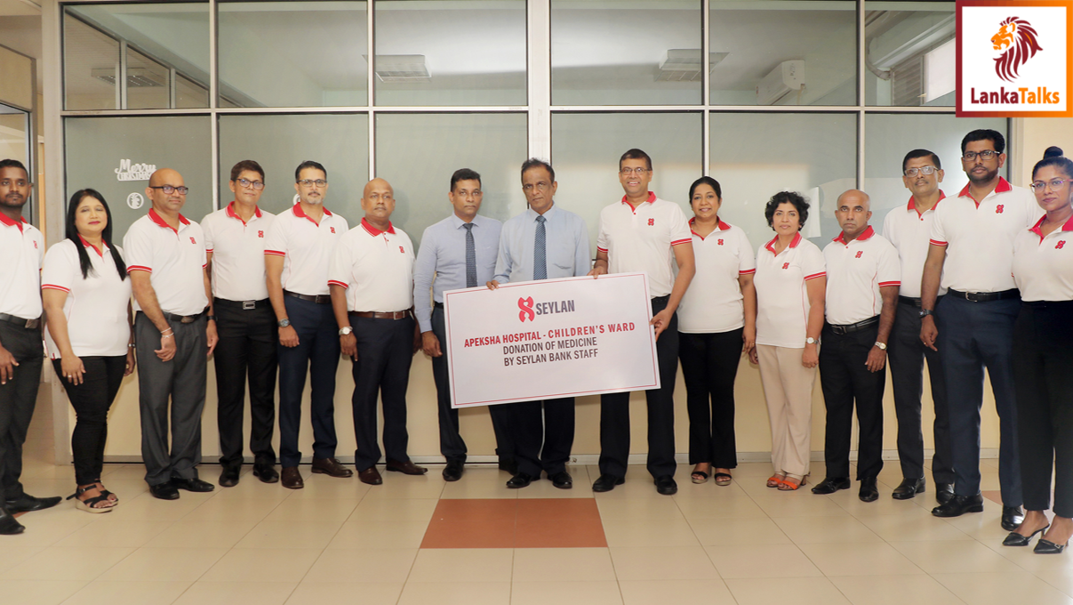 Seylan Bank’s Heartfelt Contribution Fuels Hope for Apeksha Hospital’s Young Patients