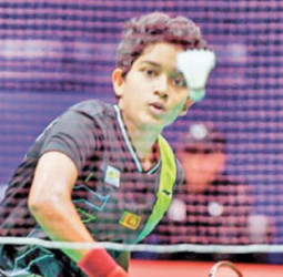 Top local shuttlers in action at Southern Province Badminton Tourney