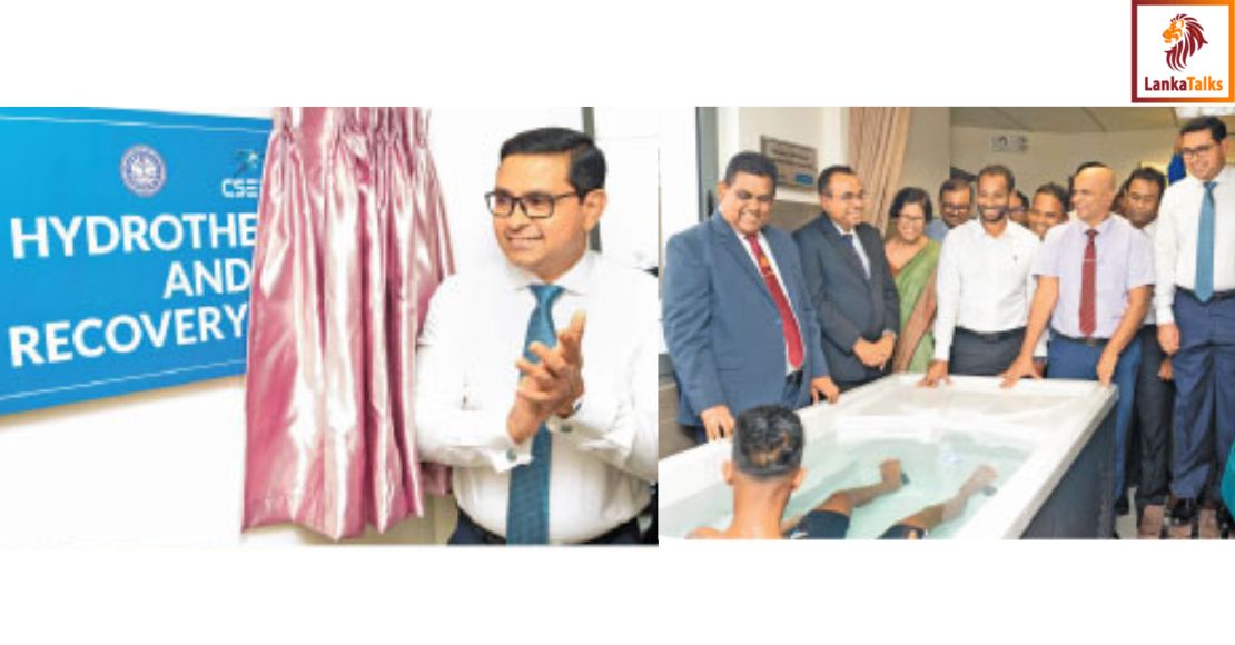 ComBank donates ice bath chiller tub to Centre for Sport and Exercise Medicine