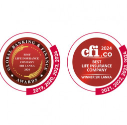 AIA Insurance recognized as the Best Life Insurance Company in Sri Lanka for the fifth year