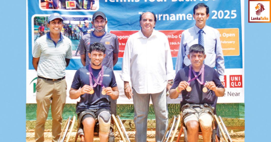 Dharmasena sweeps Wheelchair Tennis Titles