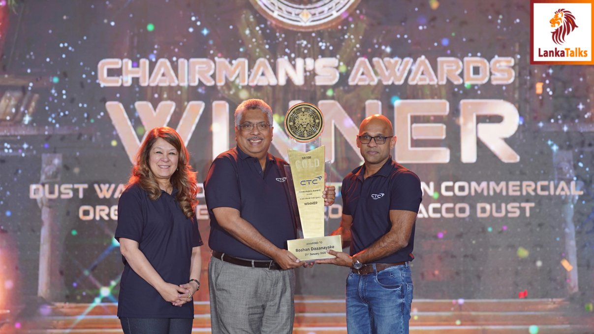 CTC Bestows Coveted Chairman’s Award on Roshan Dissanayake