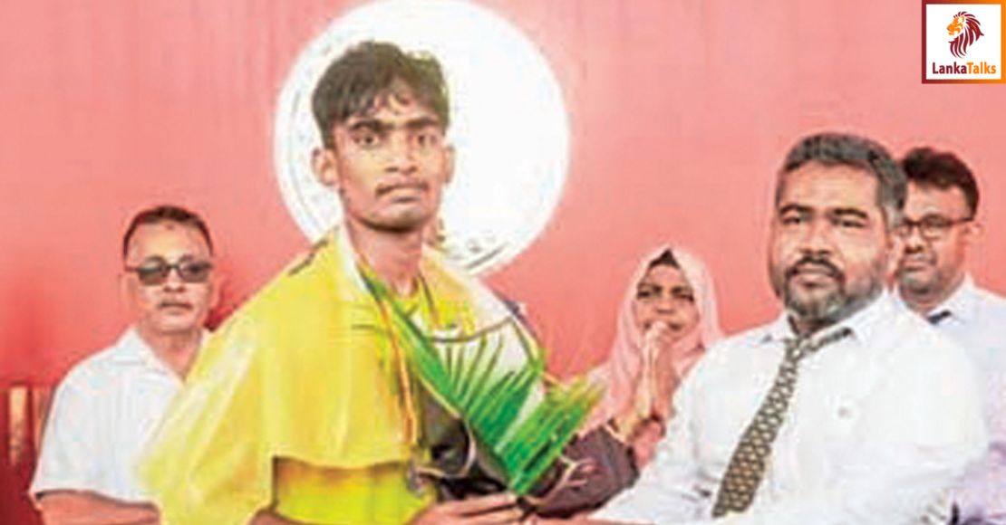 Riskey Ahamed wins road race of Akkaraipattu Muslim Central College