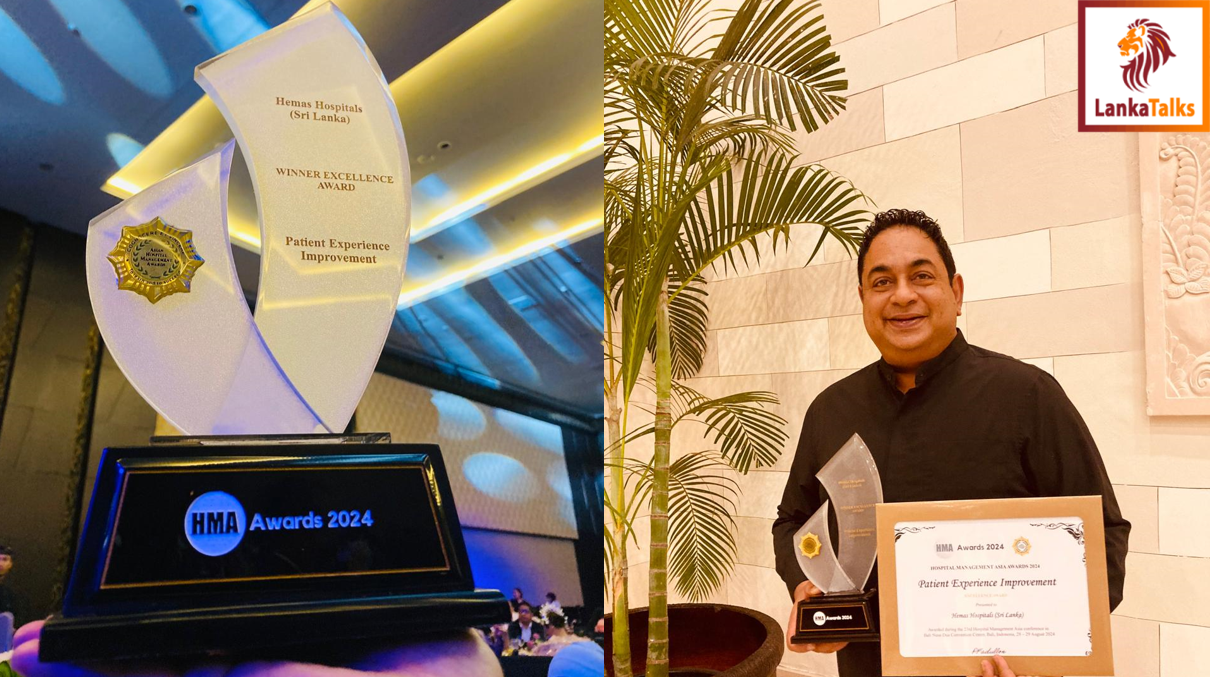 Hemas Hospitals Wins Prestigious Business Excellence Award Setting Regional Benchmark