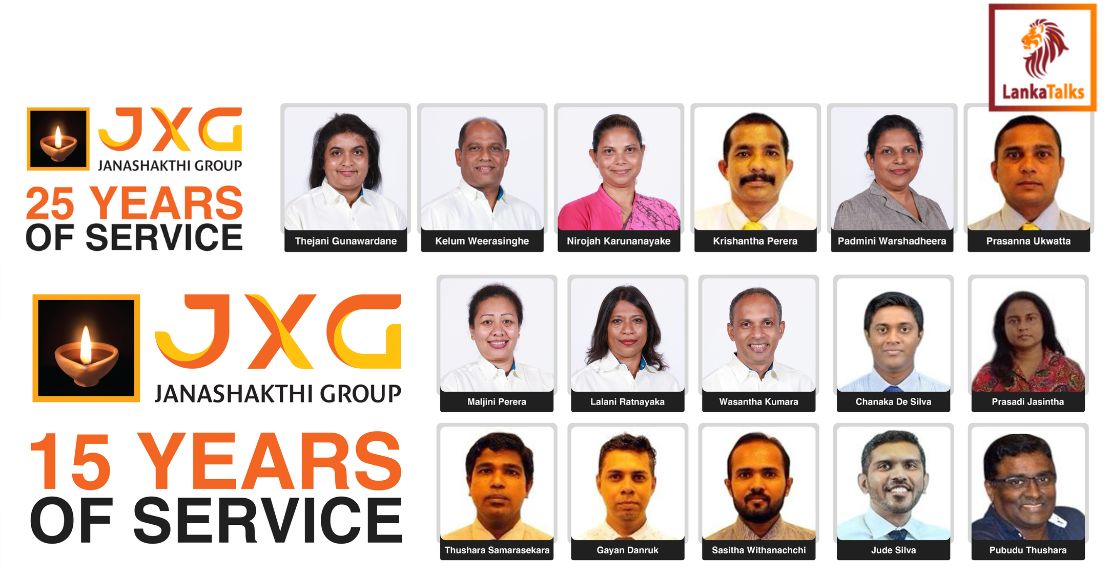 A legacy of trust with Janashakthi Group (JXG) Long Service Awards