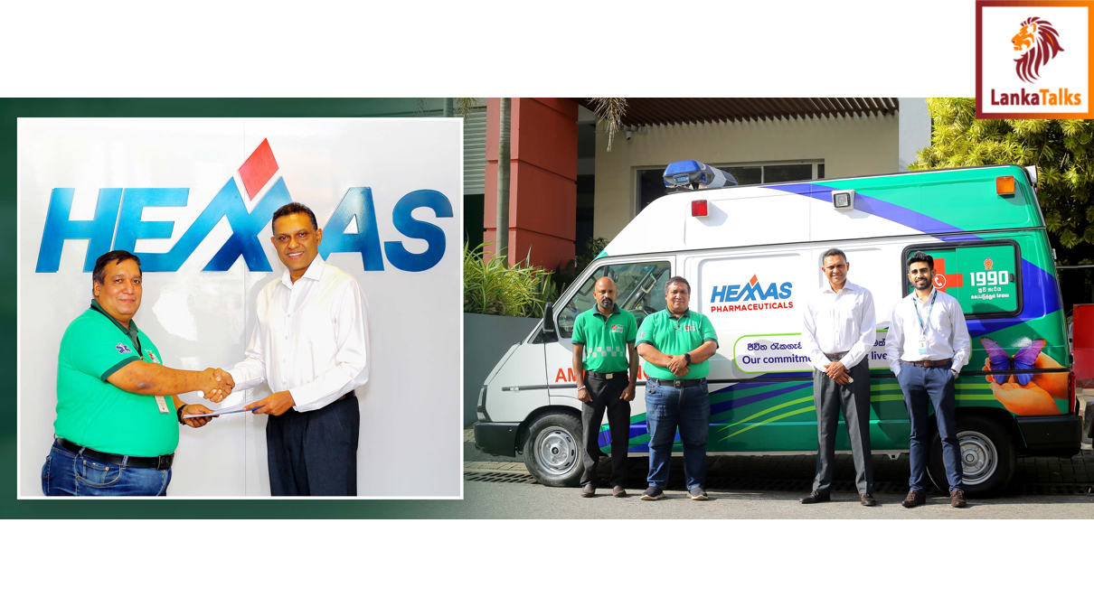 Hemas Pharmaceuticals Partners with the 1990 Suwa Seriya Foundation for the ‘Adopt an Ambulance’ Initiative