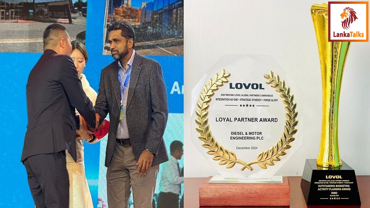DIMO wins two prestigious awards at the 2025 WEICHAI LOVOL GLOBAL PARTNERS CONFERENCE