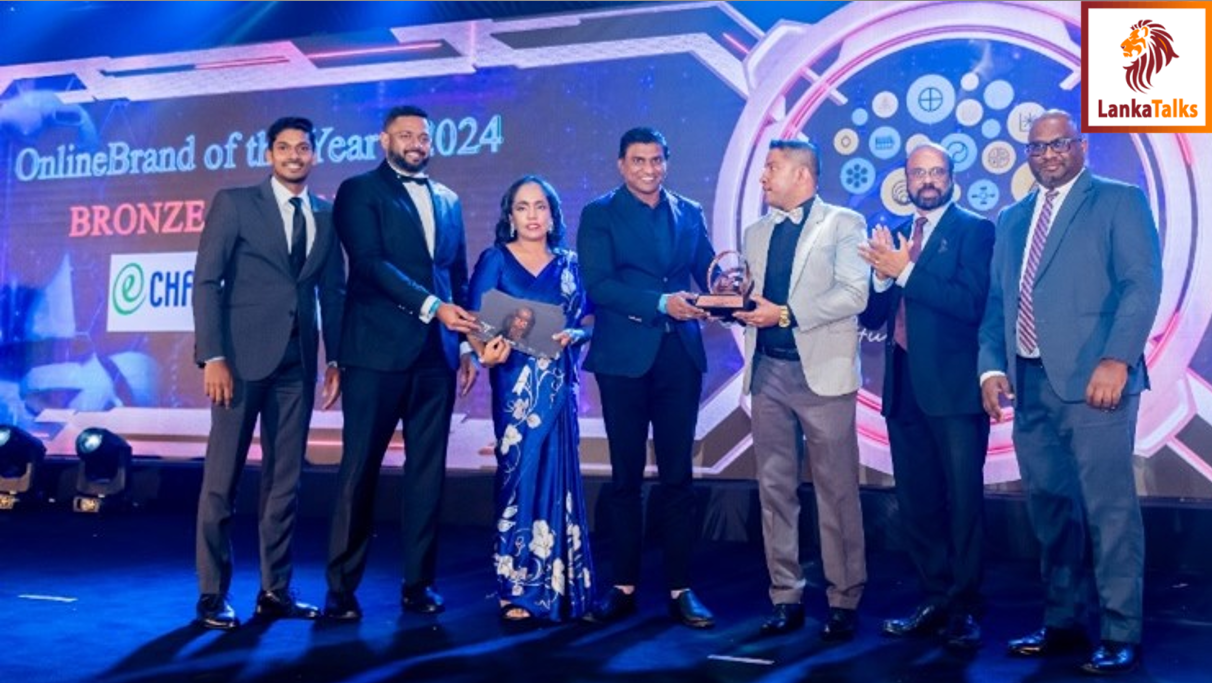 eChannelling wins 'Online Brand of the Year' at SLIM Brand Excellence Awards 2024.