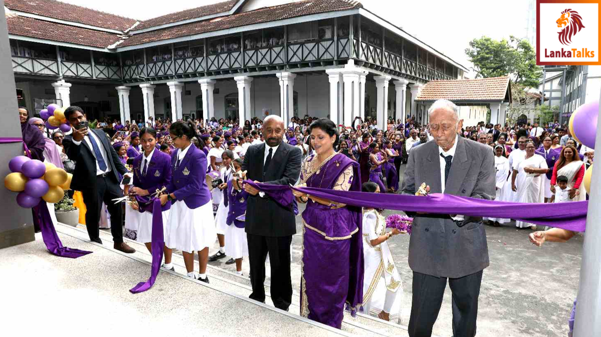 Opening of a new advanced level building to celebrate 150 years of Bishop's College - Picture Story