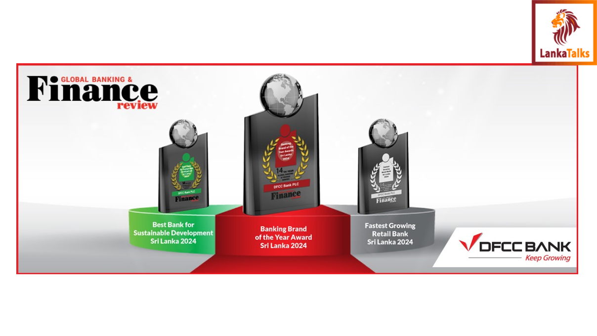 DFCC Bank Earns Triple Recognition at Global Banking and Finance Awards