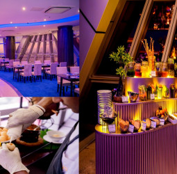 Blue Orbit at Colombo Lotus Tower Redefines Fine Dining with Global Flavours and a  Moving Experience