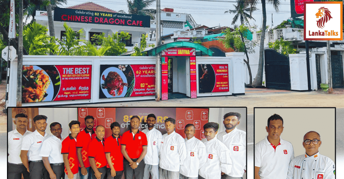 Chinese Dragon Café Opens Flagship Outlet in Jaffna