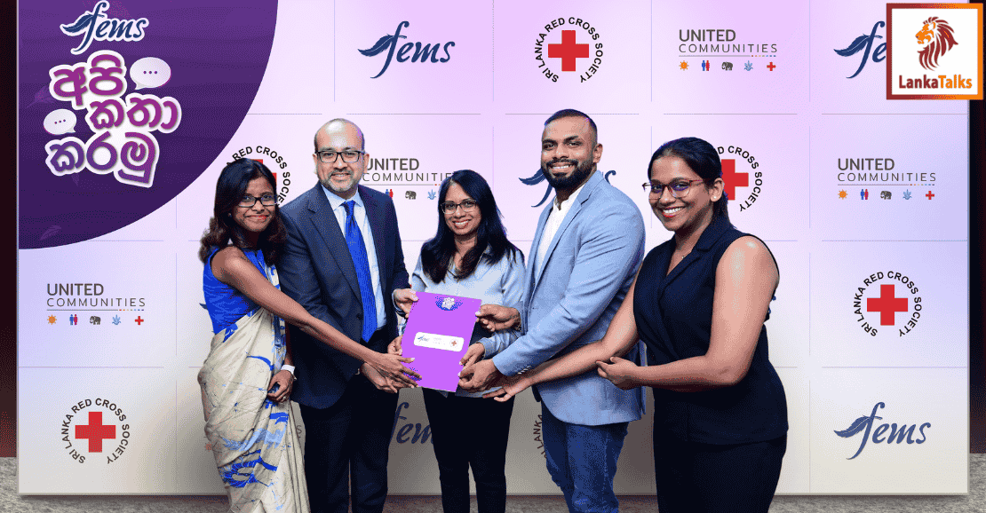 Fems expands national initiative partnering Red Cross, United Communities and Ministries of Health and Education launching “Api Katha Karamu” Sri Lanka's largest menstrual health and hygiene education program
