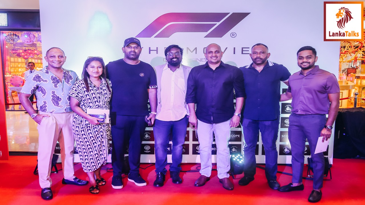 F1 The Movie Races into Scope Cinemas with Sri Lanka’s Biggest Hollywood Red Carpet Premiere