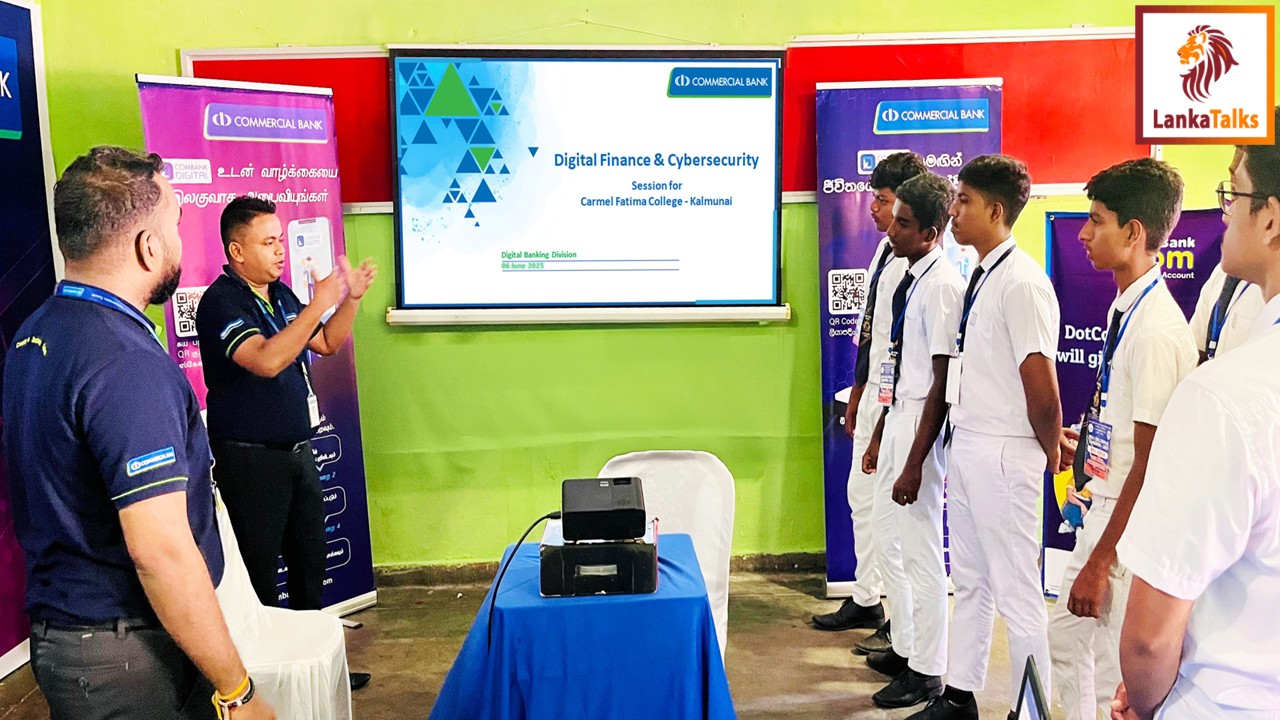 ComBank promotes digital literacy at Jubilee Exhibition in Kalmunai