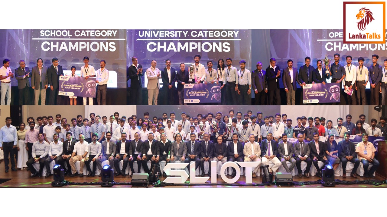SLT-MOBITEL champions innovation and celebrates next-gen tech talent at SLIoT 2025