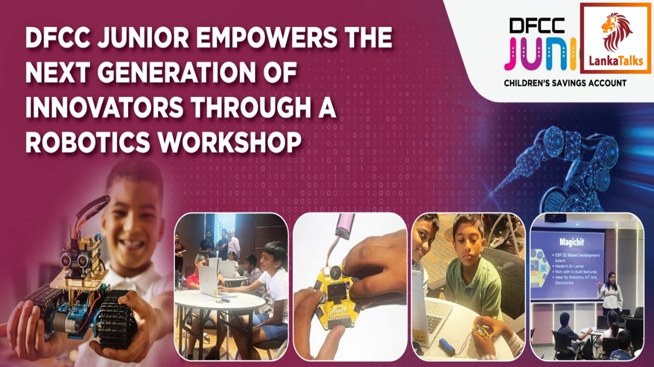 DFCC Junior Hosts Magic Bit Robotics Workshop to Inspire Young Innovators