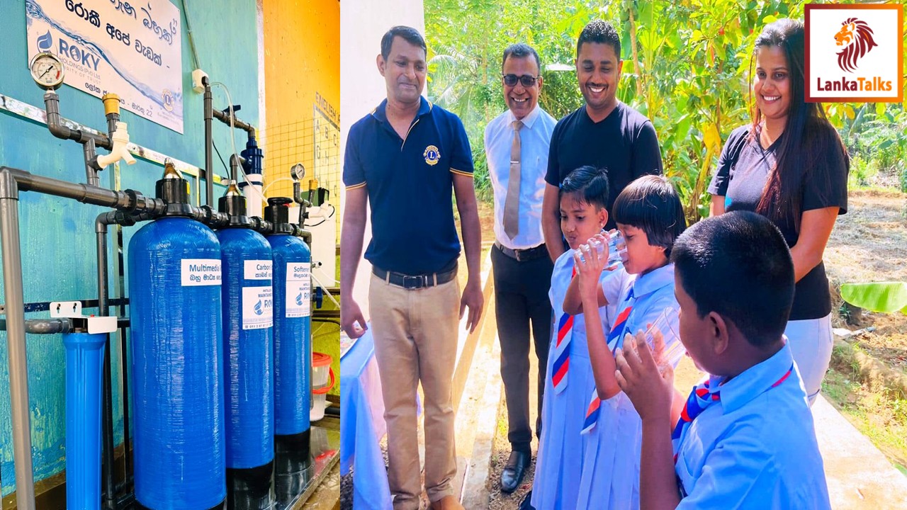 ROKY Holdings donates water purification system to Heewelkandura Maha Vidyalaya in celebration of world water day