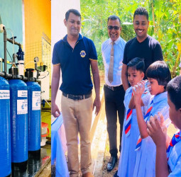 ROKY Holdings donates water purification system to Heewelkandura Maha Vidyalaya in celebration of world water day