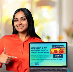 ComBank’s ‘RemitPlus’ is rewarding customers with Rs 3 million in cash