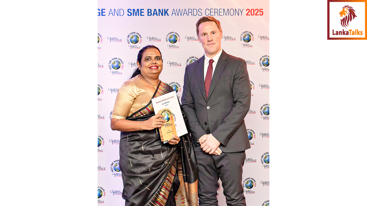 ComBank crowned Global Finance Best SME Bank in Sri Lanka for 3rd successive year