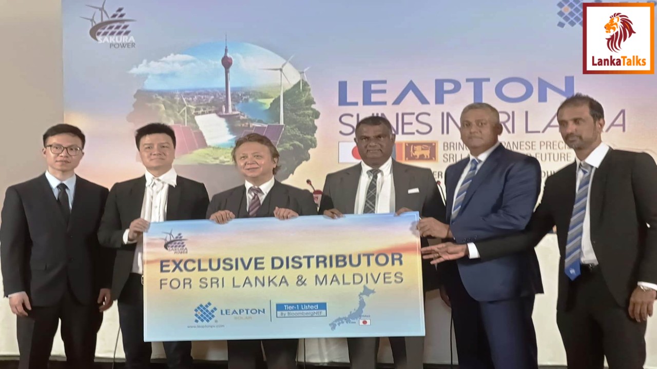 Sakura Power Solutions launches Japan’s LEAPTON solar modules in Sri Lanka