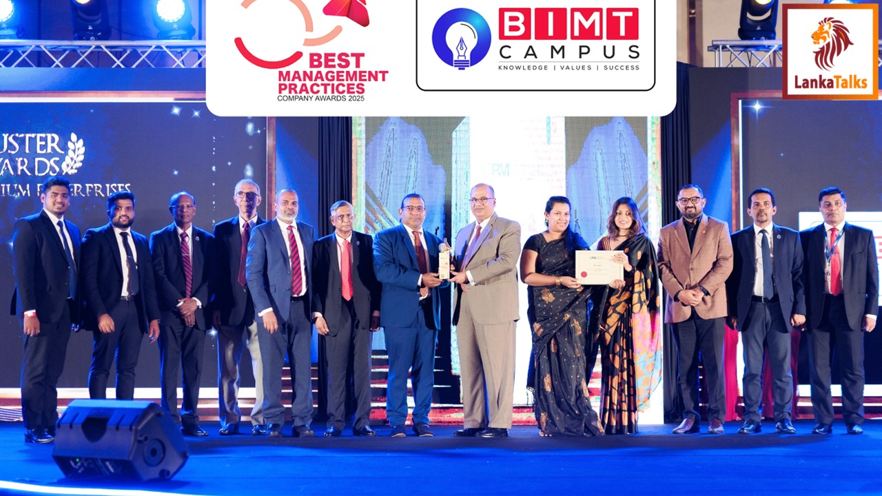 BIMT Campus wins Gold Award for best management practices in SMEs cluster