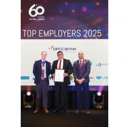 DFCC Bank Ranked 4th Among Sri Lanka’s Top Employers for CIMA Members in 2025