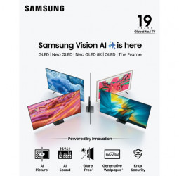 Samsung Unveils Vision AI for Neo QLED, OLED, QLED and The Frame TVs, Bringing Intelligent, Immersive & Adaptive Screens to Consumers