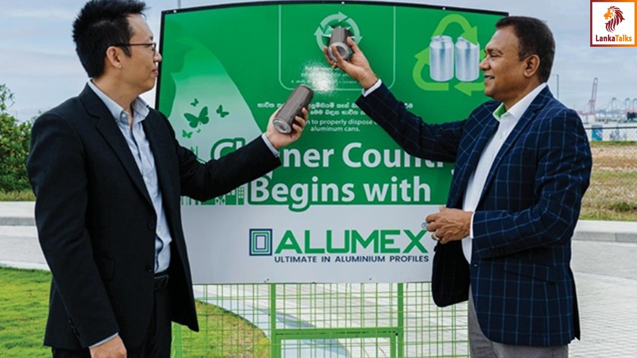 Alumex and Port City Colombo Join Hands to Install Used Beverage Cans Bins for a Cleaner Coastline