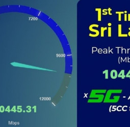 SLT-MOBITEL becomes first in Sri Lanka to achieve fastest 5G speeds exceeding 10Gbps