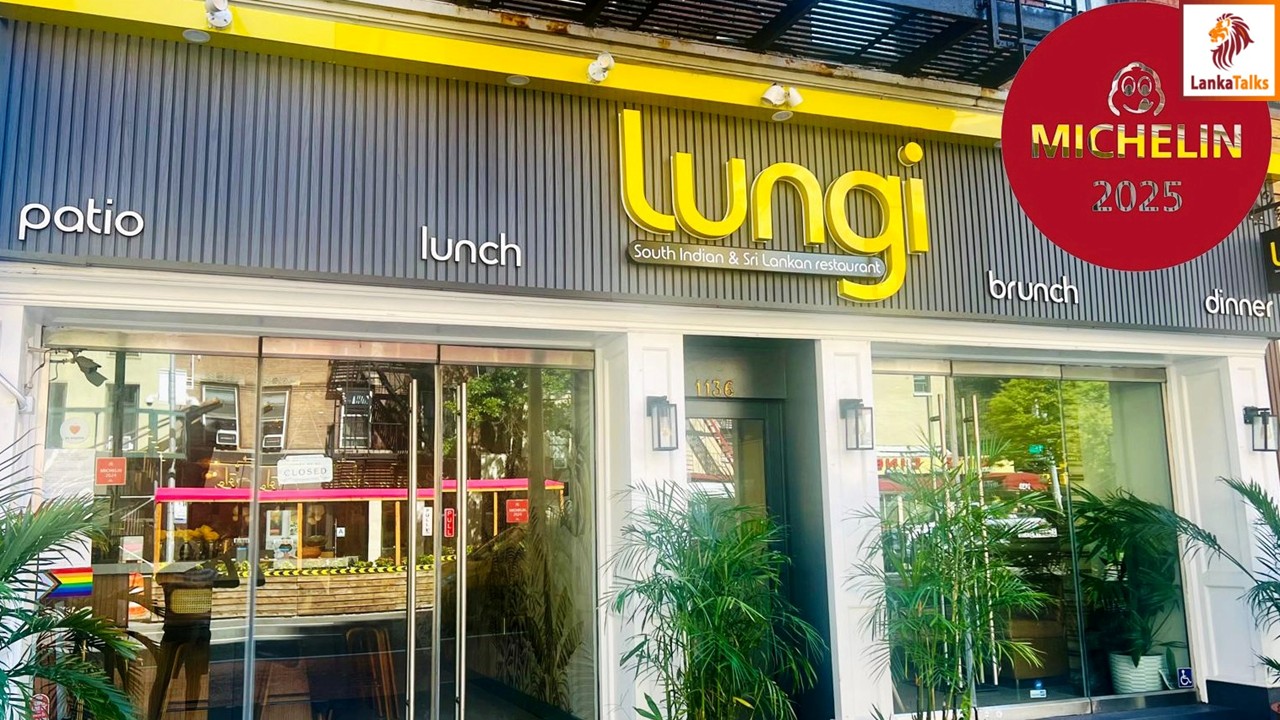 Lungi puts Sri Lankan flavours on the global map with back-to-back Michelin honours