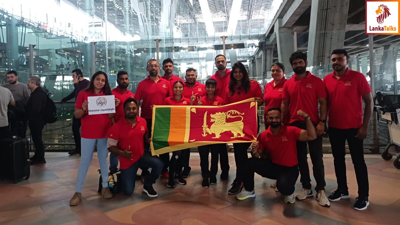Sri Lanka Sends Largest-ever Delegation to Pro World Powerlifting Championship in Thailand
