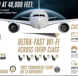 Gaining speed at 40,000 feet: Emirates set to operate the world’s largest Starlink-enabled international wide-body fleet, bringing ultra-fast connectivity on 232 Boeing 777 and A380 aircraft