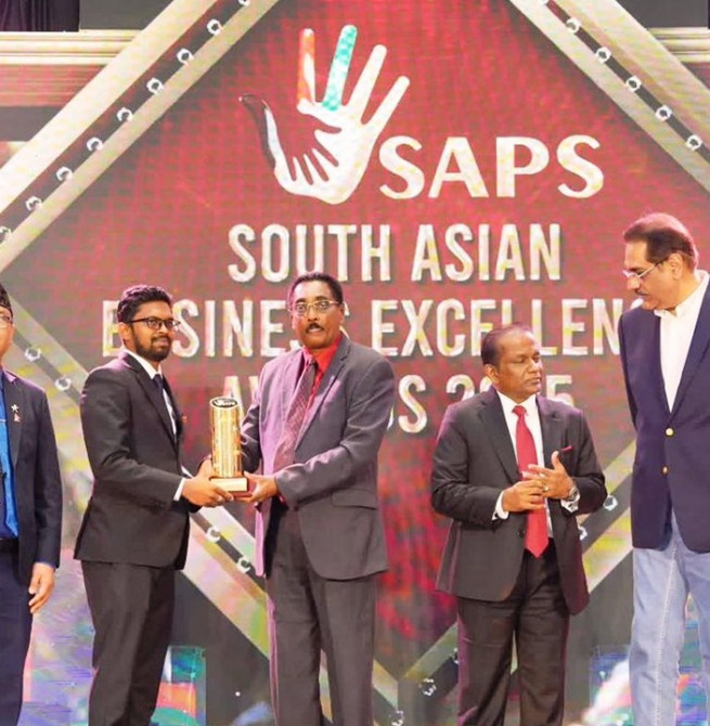 Royal Nursing Home wins the Best Social Care Service Provider Award at the South Asian Business Excellence Awards 2025