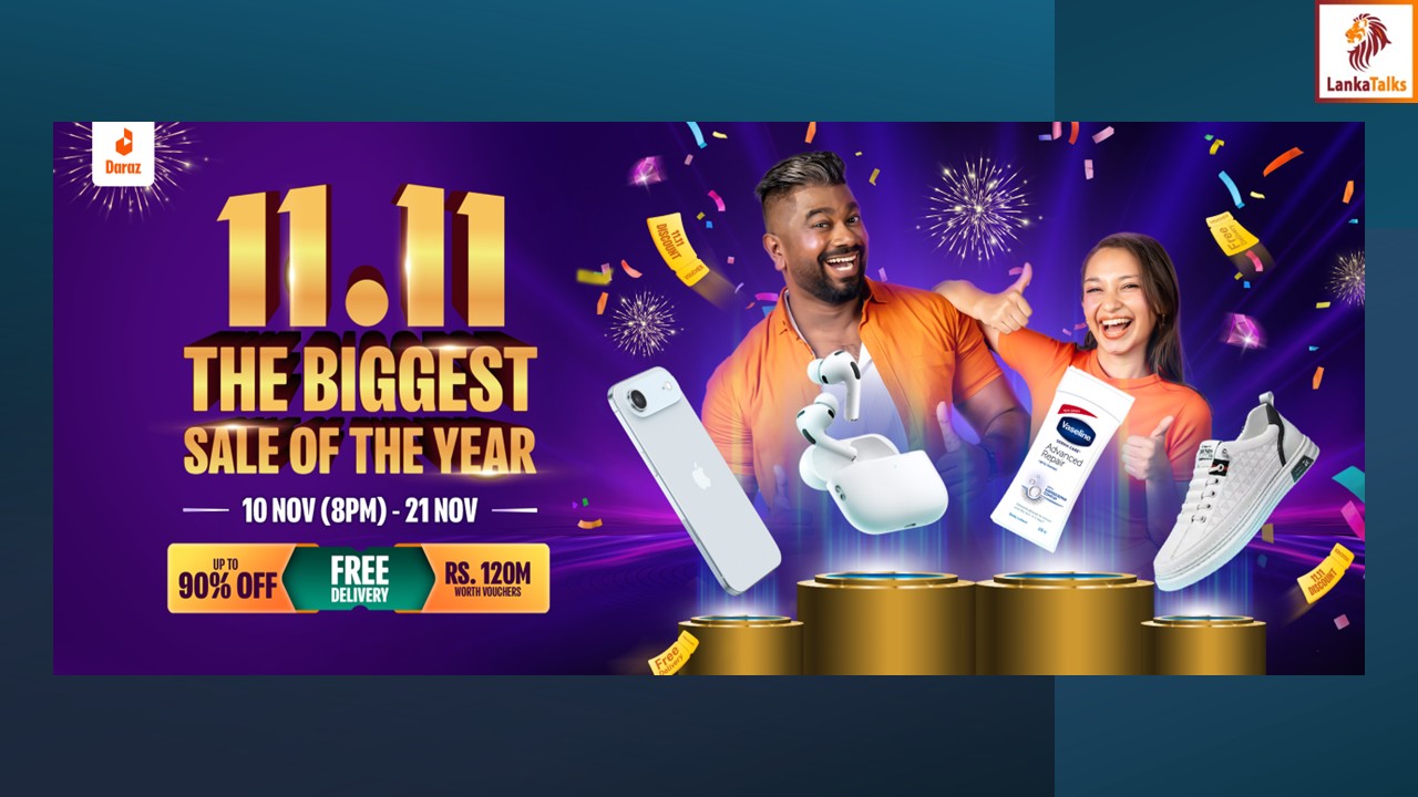Daraz Sri Lanka all set to unveil the Biggest Sale of the Year with its flagship 11.11 festival