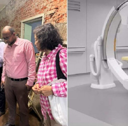 Swiss Foundation gifts Azurion 3M12 Angiography Machine to Karapitiya Hospital